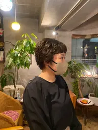 🐬前処理トリートメント付き艶パーマ➕カット(ショート)