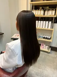 カット＋縮毛矯正＋艶トリートメント🕊️ロング料金＋2000円💈