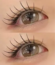 【💛🐣目元印象UP🐣💛】まつ毛エクステ100本＋高級コーティング付き🌻💕¥3500
