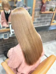 U22♡🔮黒染め落とし🔮♡【ダブルケアブリーチ➕カラー➕クイックトリートメント】