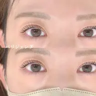 《セットメニュー💎》パリジェンヌ&下まつげパーマ 束感コーティング付き✨