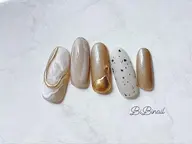 シンプル🌸自爪ジェル🌸オフ込み