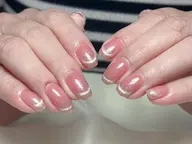 ワンホンネイルマグネットフレンチ