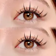 ボリュームラッシュorフラットラッシュで作る🍡韓国風束感🥯ワンホンエクステ🐼100本コース\\会員様➕1000円/