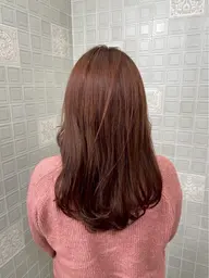 カット+オーガニックカラー+2stepスチームトリートメント