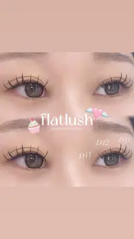 LED💘ダブルフラットorバインドロック100~120束/大宮/マツエク