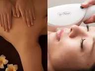 全身+小顔+ヘッド+毛穴+パック+光フェイシャルor顔脱毛リンパマッサージ180分[タイ古式要素あり] ¥24,000