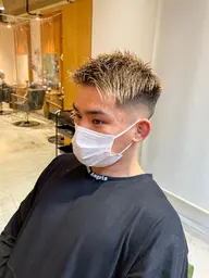 メンズカット＋炭酸シャンプー