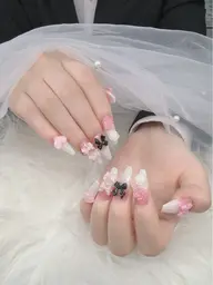 10本長さ出し アート+つけ放題/持ち込み