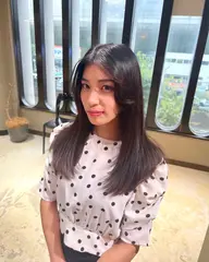 前髪、毛先メンテナンスカット💇🏼♀️/シャンプーブロー無し/コテ巻きorストレート