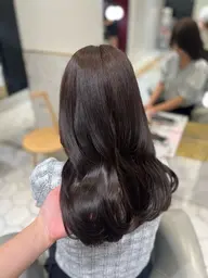 【クイックスパ付き】オリーブ艶カラー+2ステップトリートメント🫒🤎