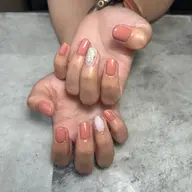 ワンカラー/ラメグラデーション➕2本アート（オフ込み）