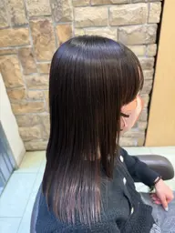 前髪、顔周りのみ🪽‪髪に優しい酸性縮毛矯正✨✨/酸性ストレート