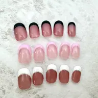 ジェルネイル フレンチ｜カラーグラデーション 【hand】