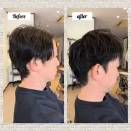 🩵💚メンズカット💚🩵髪型変えて気分もチェンジ♪