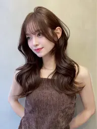 【お出かけ前にオススメ💖】盛れる顔まわりカット＋コテ巻きヘアセット⚠️シャンプー，トリートメントなし