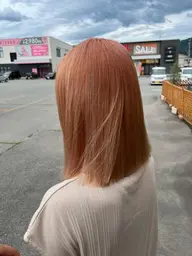 アドミオカラー+髪質改善トリートメント