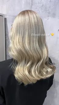 【minimo限定】ケアブリーチでダメージ削減❕垢抜け絶対🫶🏻ブリーチ➕オンカラーの“ダブルカラー”🎀♡