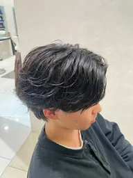 【カット+ニュアンスパーマ】