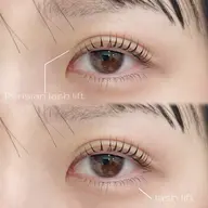 【平日限定𝜗𝜚】まつ毛パーマ上下¥5830🫧束間コーティング仕上げ🤍　マツパ/韓国風/笹塚