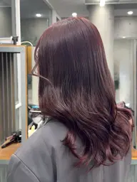 《🖤ダメージが気になる方必見🤍》ブリーチ無しダブルカラー+高発色エドルカラー+トリートメント付き🌟