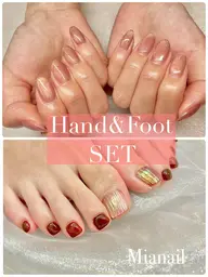 【オフ込】時短同日施術💫ハンド&フットセット💅👣⸒⸒