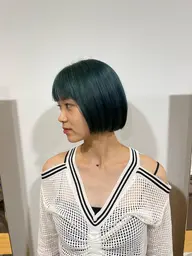 カット＋1ブリーチオンカラー