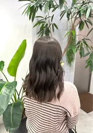 【75%off】透明感オリーブカラー🫒➕カット💇‍♀️（追加料金でトリートメント🉑）