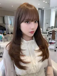 ✂️カット＋透明感カラー✨韓国レイヤー人気🎨【立川】