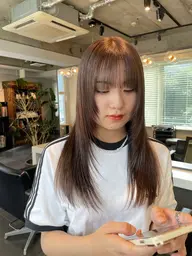 〘新規様限定〙カット+透明感カラー +2stepリッチトリートメント