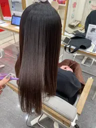 4月限定🌕カット縮毛矯正カラー