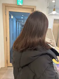 〖4回目以降限定〗 cut＋髪質改善color＋aujuatreatment🫧