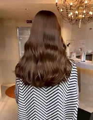 【ブラウンカラー🧸】ワンカラー+トリートメント‎🤍  心斎橋/ナチュラル/大人っぽい