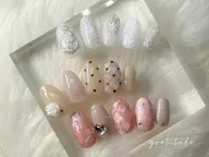 定額デザインネイル<華やか> ¥8,500→¥8,000