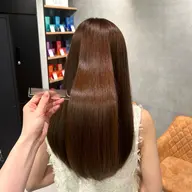 【人気No.1✨】透明感カラー🥣+髪質改善4step treatment🫧超音波アイロンでツヤ髪に✨