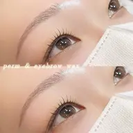 【パリジェンヌorラッシュリフト➕アイブロウwax】ミニモ限定特別価格セットメニュー🫧コーティング仕上げ✨指名料込み