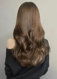 髪カラー+aujuaトリートメント ¥3000