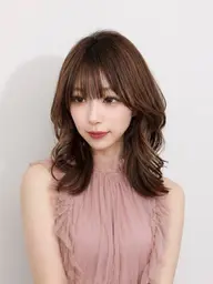 レディース カット+暗め＆ツヤサラ✨️透明感オーガニックカラー(ブリーチなし)