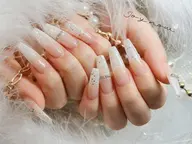 スカルプ長さ出し  シンプルデザイン