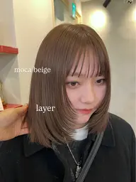 【🌈ダブルカラー🌈】似合わせカット✂️➕ブリーチ無し透明感カラー🩵➕ 髪質改善トリートメント🫧➕marbb付き