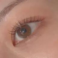 まつげパーマ🤍束感コーティング仕上げ