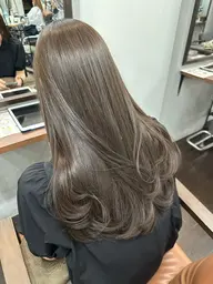 【🫧NO.1メニュー🫧】⭐️限定⭐️透明感髪質改善カラー＋カット+色持ちトリートメント