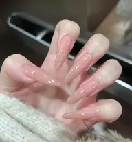 🧸🐾【チップ長さだし】ワンカラーofラメグラ★2色ok★