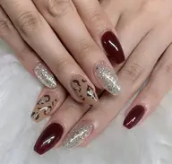 オフ🈚️【自爪】アート2本💅🏻持込デザイン⭕️