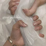 ドライケア+ラメグラデーション (オフあり)