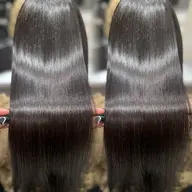 カット➕イルミナケアカラー➕髪質改善7stepAujua超音波トリートメント【レイヤー/くびれ巻き/透明感】