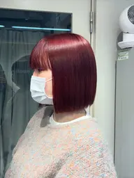 🎀【カラー＋4stepトリートメント】🎀15時以後🎀ワンカラー