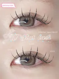 ˚✧₊⁎LEDマツエク⁎⁺˳✧༚ ダブルフラットラッシュ上70束(140本)保証　オフ無料🆓