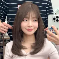骨格似合わせカット✂️➕透明感ブリーチなしダブルカラー✨️➕トリートメント➕marbb付🉐