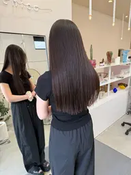 【ツヤ髪】 巻き髪もできる！カット + 縮毛矯正 🪮